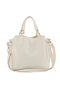 Zoozie Bags Bolso de Mano Midi Blanco